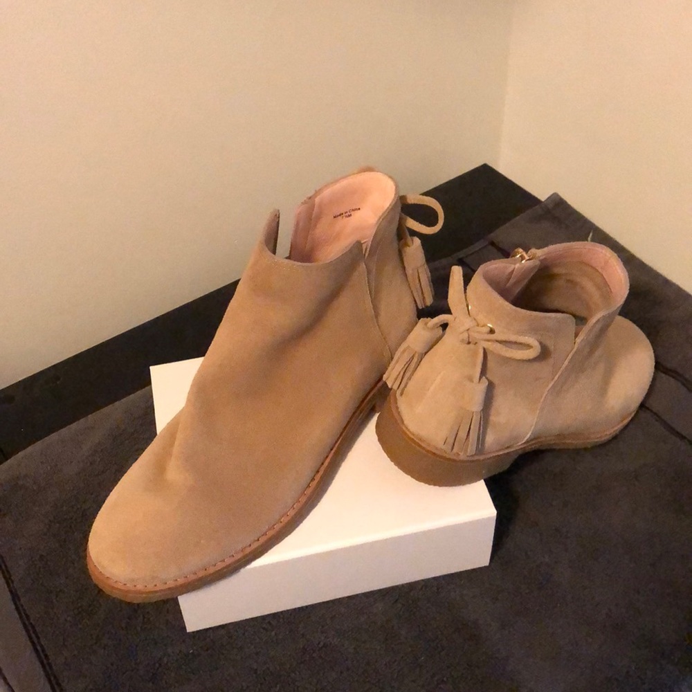 Kate Spade ♠️ suede booties. In perfect shape.